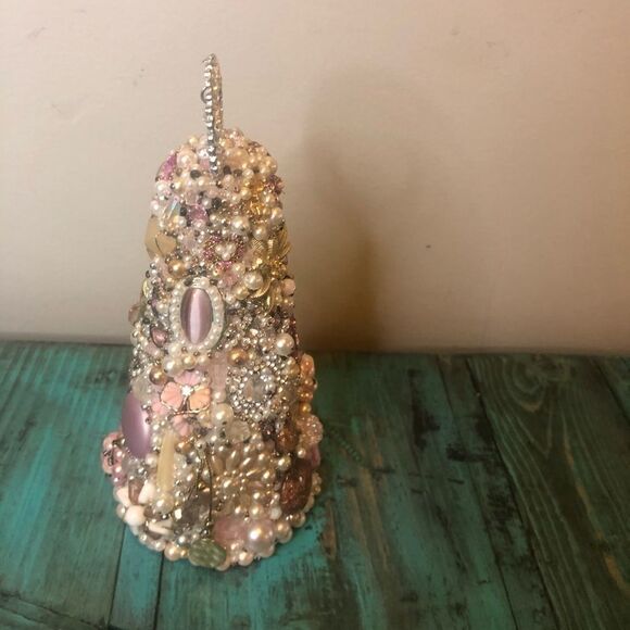 Vintage Jewelry Tree Handmade - Picture 10 of 16